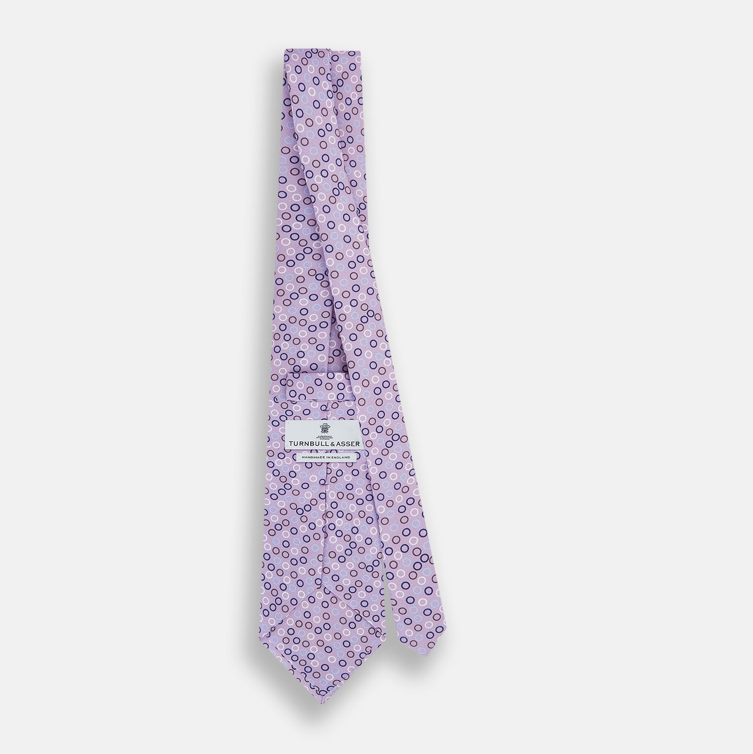 Image 4 of product Multi-coloured Circle Yellow Silk Tie