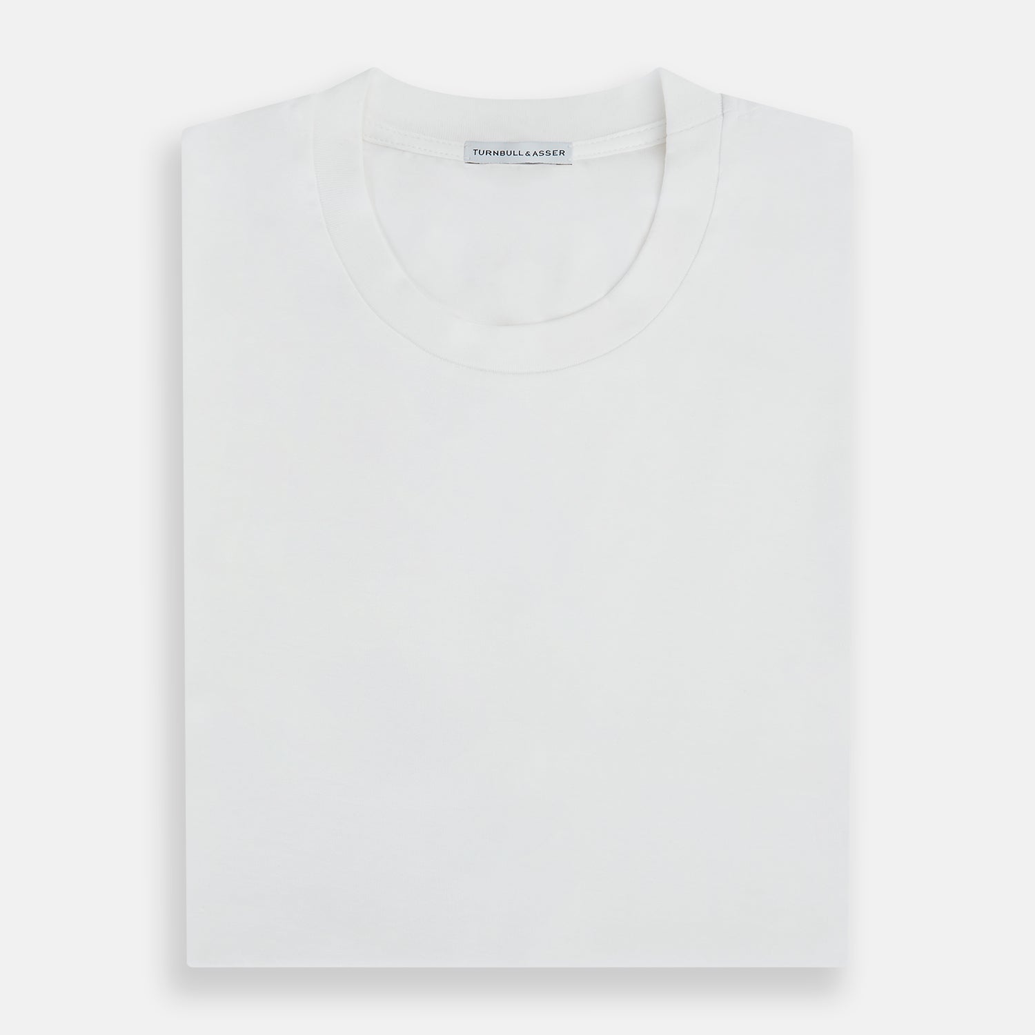 Image 5 of product White Short-sleeve Fitted T-Shirt